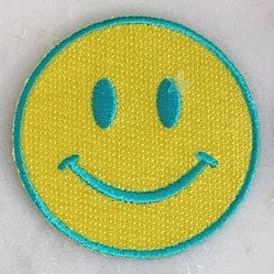 CHENILLE SMILEY FACE PATCH – The Refinery